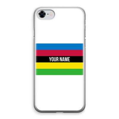 WK Wielrennen: iPhone 8 Transparant Hoesje WK Wielrennen: iPhone 8 Transparant Hoesje
