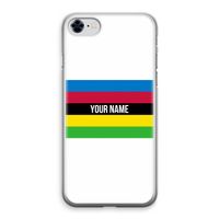 WK Wielrennen: iPhone 8 Transparant Hoesje