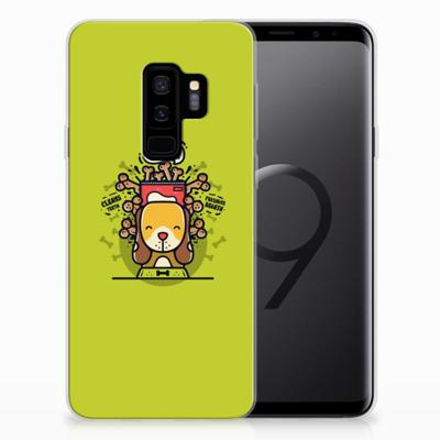 Samsung Galaxy S9 Plus Telefoonhoesje met Naam Doggy Biscuit Samsung Galaxy S9 Plus Telefoonhoesje met Naam Doggy Biscuit