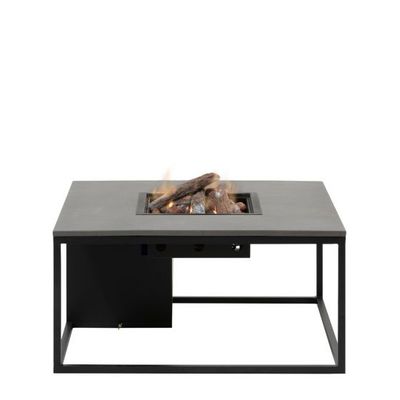 Cosi: Cosiloft 100 Vuurtafel Vierkant zwart-grijs