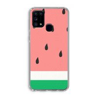 Watermeloen: Samsung Galaxy M31 Transparant Hoesje