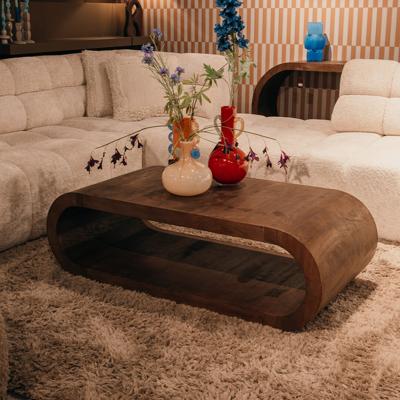 By-Boo Salontafel 'Elora' Mangohout, 130 x 60cm
