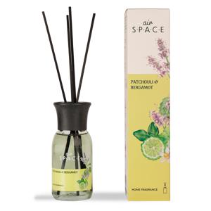 Air Space - Parfum - Geurstokjes - Huisgeur - Huisparfum - Patchouli & Bergamot - Rond - 100ml