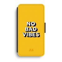 No Bad Vibes: iPhone XR Flip Hoesje