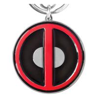 Marvel Metal Keychain Deadpool Logo - thumbnail