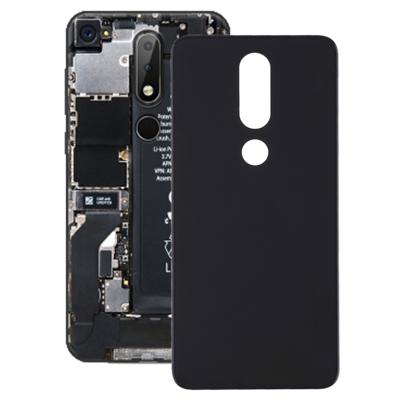 Achterste schutblad voor Nokia X6 (2018)(Black)
