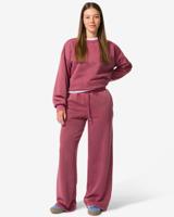 HEMA Damessweatpants Esmee bordeauxrood (bordeauxrood)