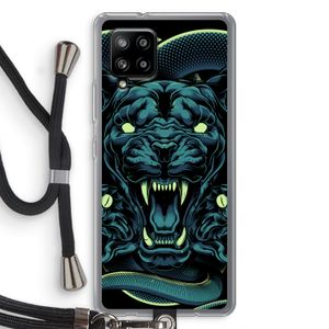 Cougar and Vipers: Samsung Galaxy A42 5G Transparant Hoesje met koord