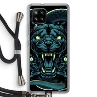 Cougar and Vipers: Samsung Galaxy A42 5G Transparant Hoesje met koord