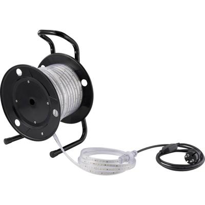 Sygonix SY-6700426 LED-strip Met connector (male) 230 V/AC 25 m Daglichtwit 1 stuk(s)