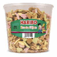 Haribo schuim zoute rijen (150 stuks)