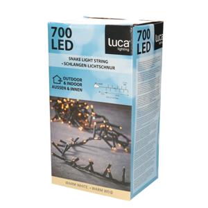 Kerstverlichting 14 meter - 700 lampjes - warm wit - met timer - clusterverlichting