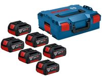Bosch Accessoires Accupack | 6 x GBA 18V 4.0Ah | In L-Boxx - 1600A02A2S