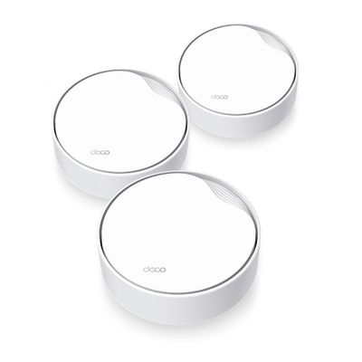TP-LinkDeco X50 AX3000 whole home Mesh Wifi 6 PoE (3-pack) Mesh router Wit