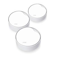 TP-Link DECO X50-PoE(3-PACK) Dual-band (2.4 GHz / 5 GHz) Wi-Fi 6 (802.11ax) Wit Intern - thumbnail