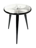 Fornasetti tabouret "Be On My Back" - Noir - thumbnail