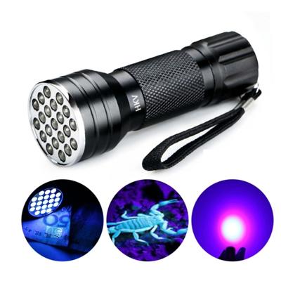 YWXLight UV 21 LEDs 395NM Ultra Violet zaklamp LED zaklamp licht lamp detector voor hond urine Pet vlekken