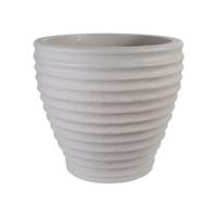Bloempot Strata Wit 57 X 55 X 57 CM