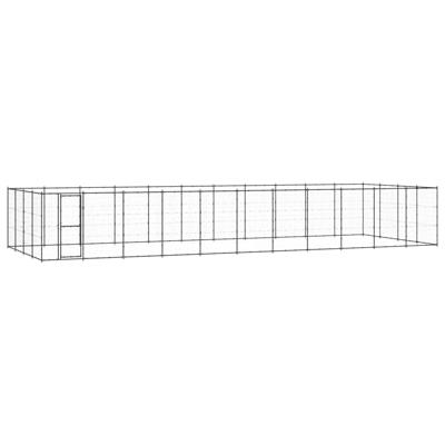 Hondenkennel 53,24 m² staal