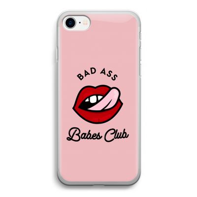 Badass Babes Club: iPhone SE 2020 Transparant Hoesje