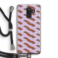 Bacon to my eggs #2: Samsung Galaxy J8 (2018) Transparant Hoesje met koord
