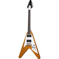Gibson 70s Flying V Antique Natural elektrische gitaar met hardshell case - thumbnail