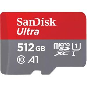 SanDisk Ultra 512GB MicroSDXC Geheugenkaart