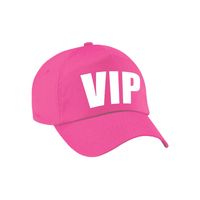 Roze VIP verkleed pet / cap voor volwassenen