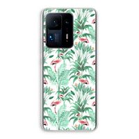 Flamingo bladeren: Xiaomi Mi Mix 4 Transparant Hoesje