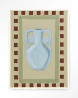 Urban Cotton Wandkleed 'Eclectic Series 1' 110 x 145cm in Floating Frame - off white