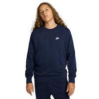 Nike Sportswear Club Fleece Crew Sweater Donkerblauw Wit