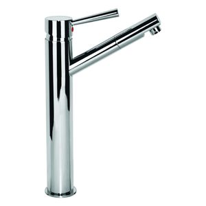 SCHÜTTE wastafelmengkraan hoog cornwall 196 mm chroomkleurig