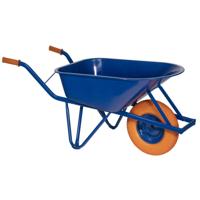 Ivana 55050 Bouwkruiwagen met anti-lek foamwiel - blauw 85 liter Ivana 55050 Bouwkruiwagen met anti-lek foamwiel - blauw 85 liter