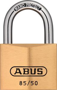 ABUS Cilinderhangslot | breedte slotlichaam 50 mm | messing verschillendsluitend | 1 stuk - 80631 80631