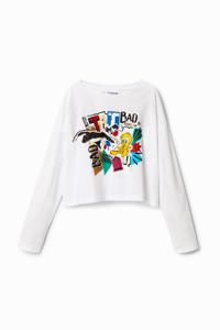 Kort T-shirt Looney Tunes - WHITE - 3/4