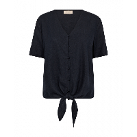 FreeQuent - Blauw | Dames | Blouse | Blauw | XS | regular | Kamst mode
