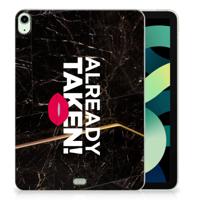 iPad Air (2020/2022) 10.9 inch Back cover met naam Already Taken Black