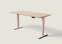 Desktronic HomePro bureau Zachtroze / Bamboe / 180x80 cm Desktronic HomePro bureau Zachtroze / Bamboe / 180x80 cm