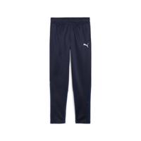 PUMA teamGOAL Trainingsbroek Kids Donkerblauw Wit - thumbnail