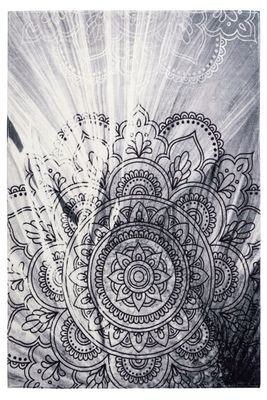 Obsession vloerkleed Tattoo Grijs - 165 Obsession vloerkleed Tattoo Grijs - 165