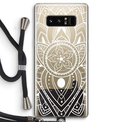 It's Complicated: Samsung Galaxy Note 8 Transparant Hoesje met koord