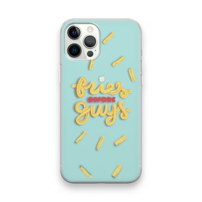 Always fries: iPhone 12 Pro Max Transparant Hoesje