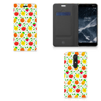 Nokia 5.1 (2018) Flip Style Cover Fruits - thumbnail