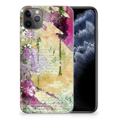 Smartphone hoesje Apple iPhone 11 Pro Max Letter Painting