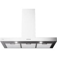 ETNA AB290RVS Blokmodel Schouwkap - 90 cm - RVS