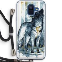 Bleeding Soul: Samsung Galaxy A6 (2018) Transparant Hoesje met koord
