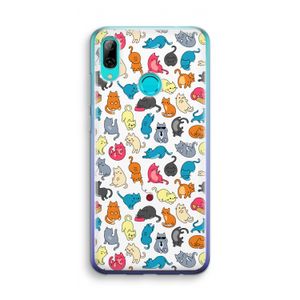 Kleurrijke katten: Huawei P Smart (2019) Transparant Hoesje