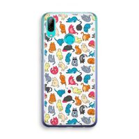 Kleurrijke katten: Huawei P Smart (2019) Transparant Hoesje