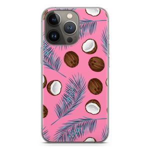 Kokosnoot roze: iPhone 13 Pro Transparant Hoesje
