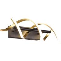 Mat Gouden LED Wandlamp 22W | Dimbaar & Aanpasbare Kleur | Wandverlichting